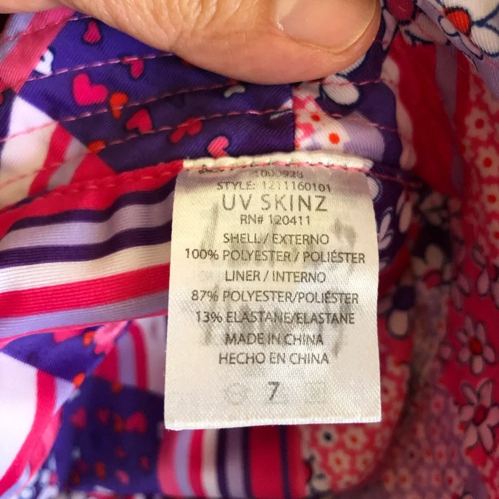 UV Skinz Pink Bucket Hat size 7